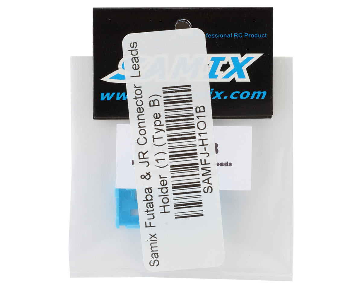 Samix Futaba & JR Connector Leads Locking Jig (Blue) (Type B)