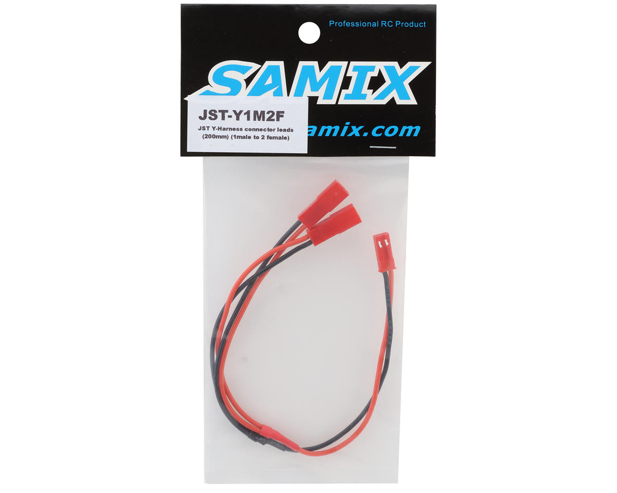 Samix JST Y-Harness Connector Leads (1 Male to 2 Female) (200mm)
