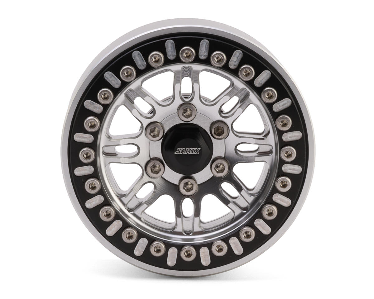 Samix 8-Spoke Mult-Crawlers 1.9" Aluminum Spare Beadlock Wheel (Silver)
