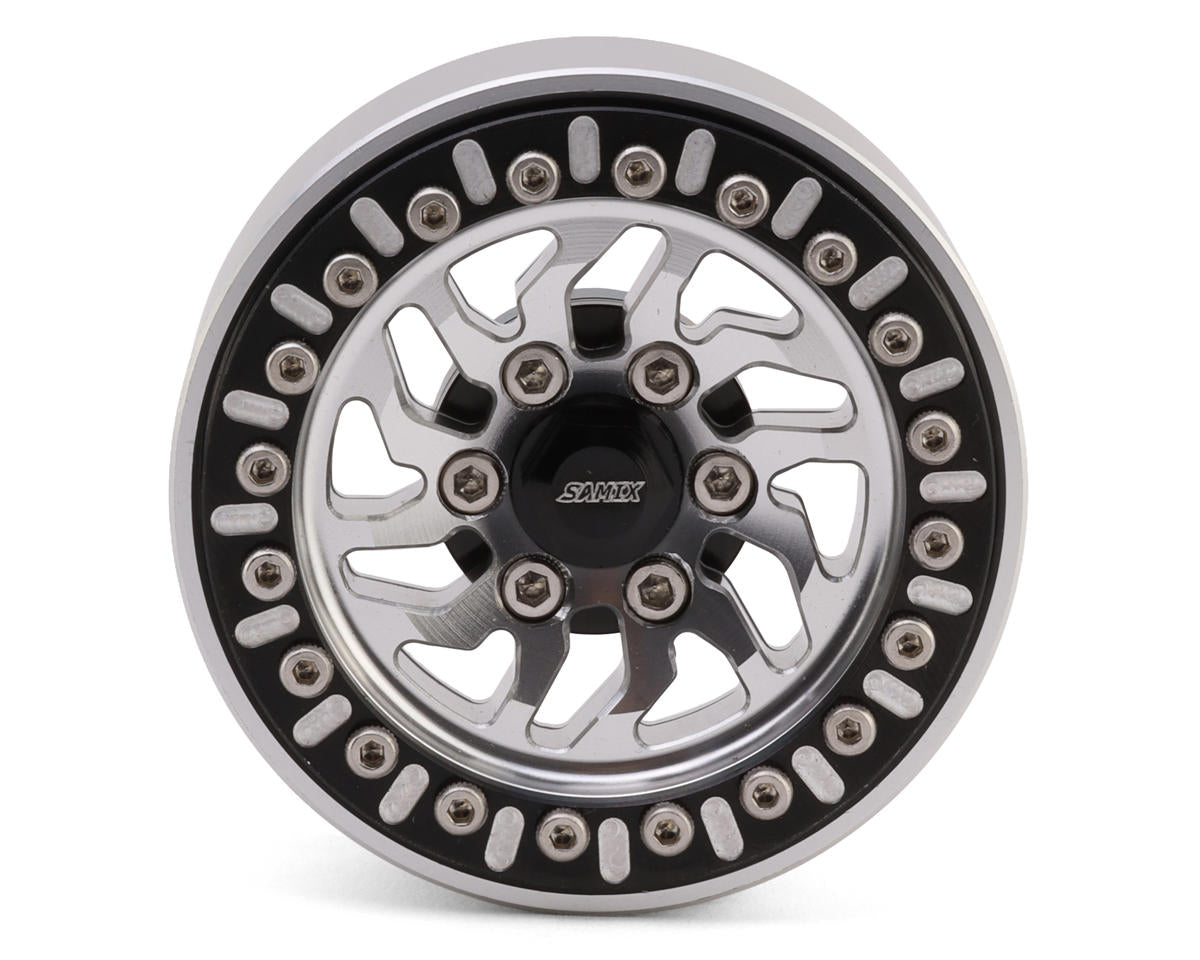 Samix Mult-Spoke Crawlers 1.9" Aluminum Spare Beadlock Wheel (Silver)