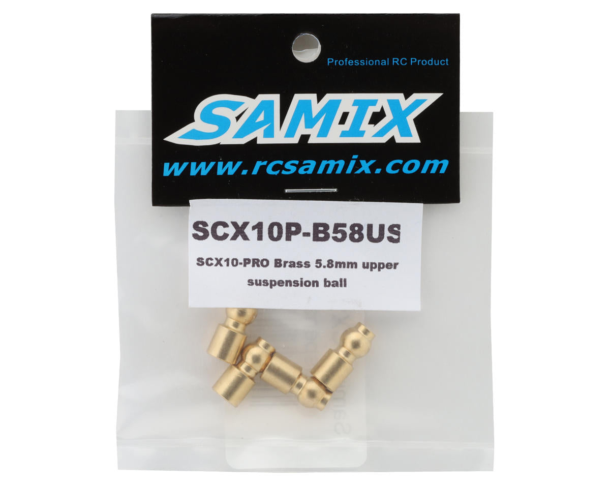 Samix SCX10 Pro Brass Upper Suspension Ball (5.8mm)