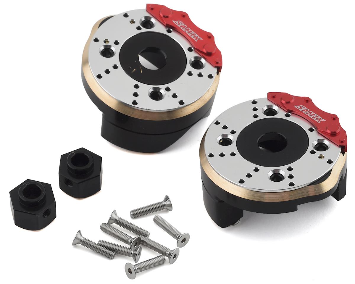 Samix SCX10 III/Capra Brass Heavy Duty Steering Knuckle