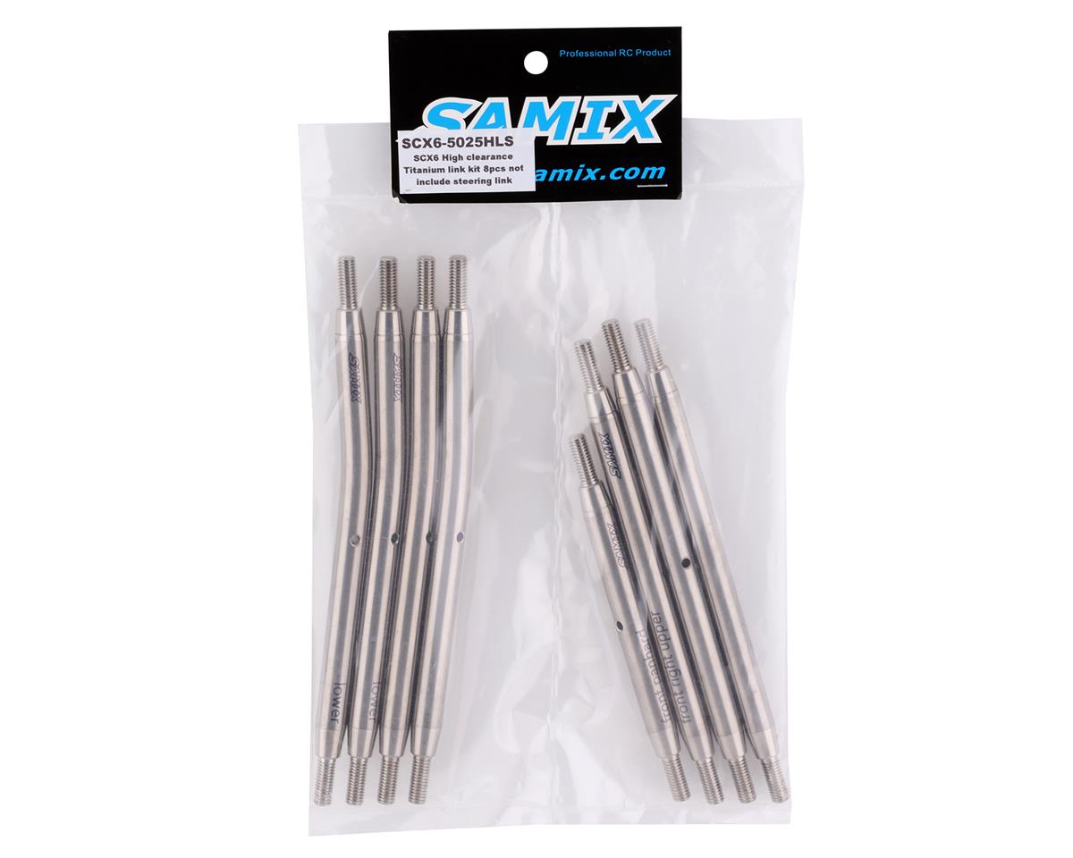 Samix Axial SCX-6 Titanium High Clearance Link Set (8)