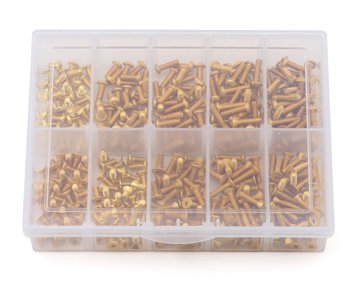 Samix Stainless Steel M3 Screw Set w/Storage Box (Silver) (350)
