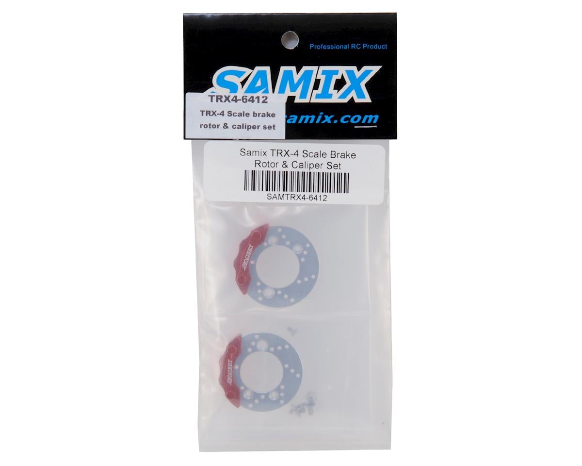 Samix Scale Brake Rotors & Calipers for Traxxas TRX-4 (2)