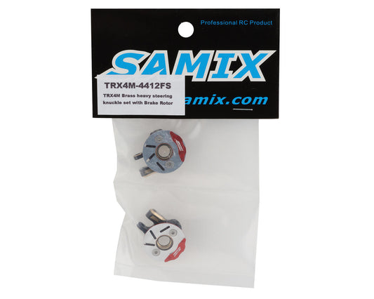 Samix Brass Steering Knuckles for Traxxas TRX-4M (2) (11g)