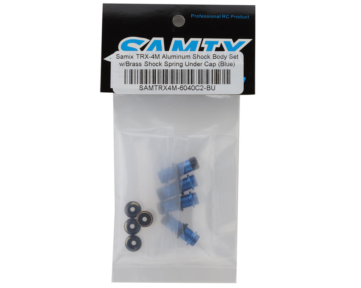 Samix Aluminum Shock Bodies for Traxxas TRX-4M (Blue) (4)