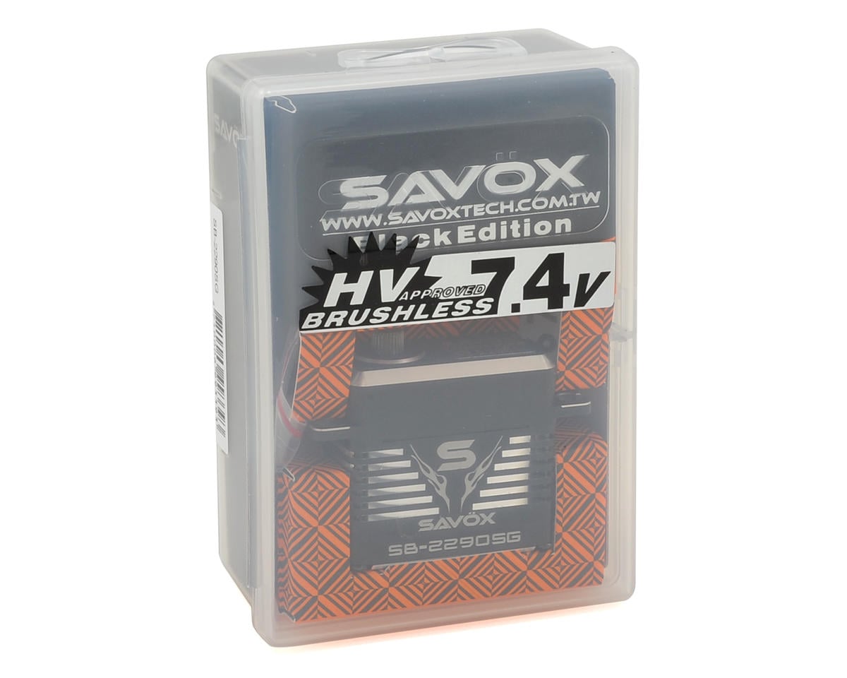 Savox SB-2290SG Black Edition Aluminum "Monster Torque" Digital Brushless Steel