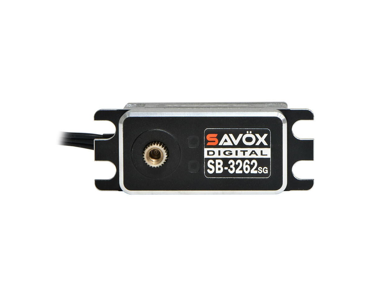 Savox 3262SG Black Edition Aluminum "High Torque" Low Profile Brushless Servo