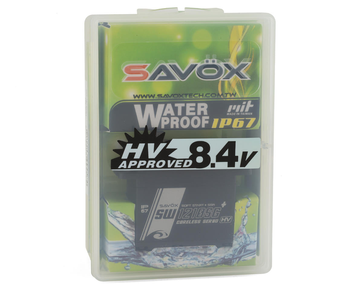 Savox SW-1210SGP Black Edition Aluminum Digital Waterproof Steel Gear Servo