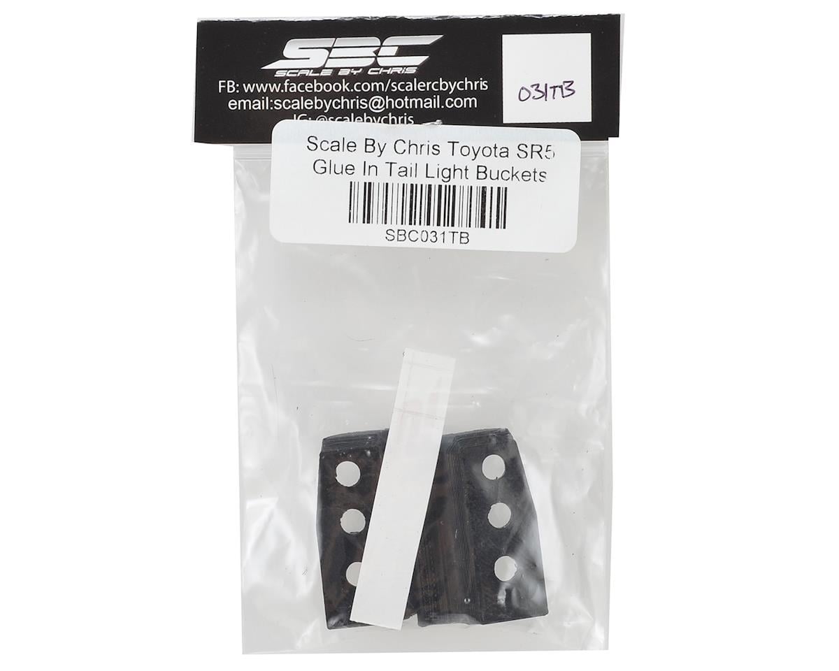 Scale By Chris Toyota SR5 Glue In Tail Light Buckets (Pro-Line SR5)