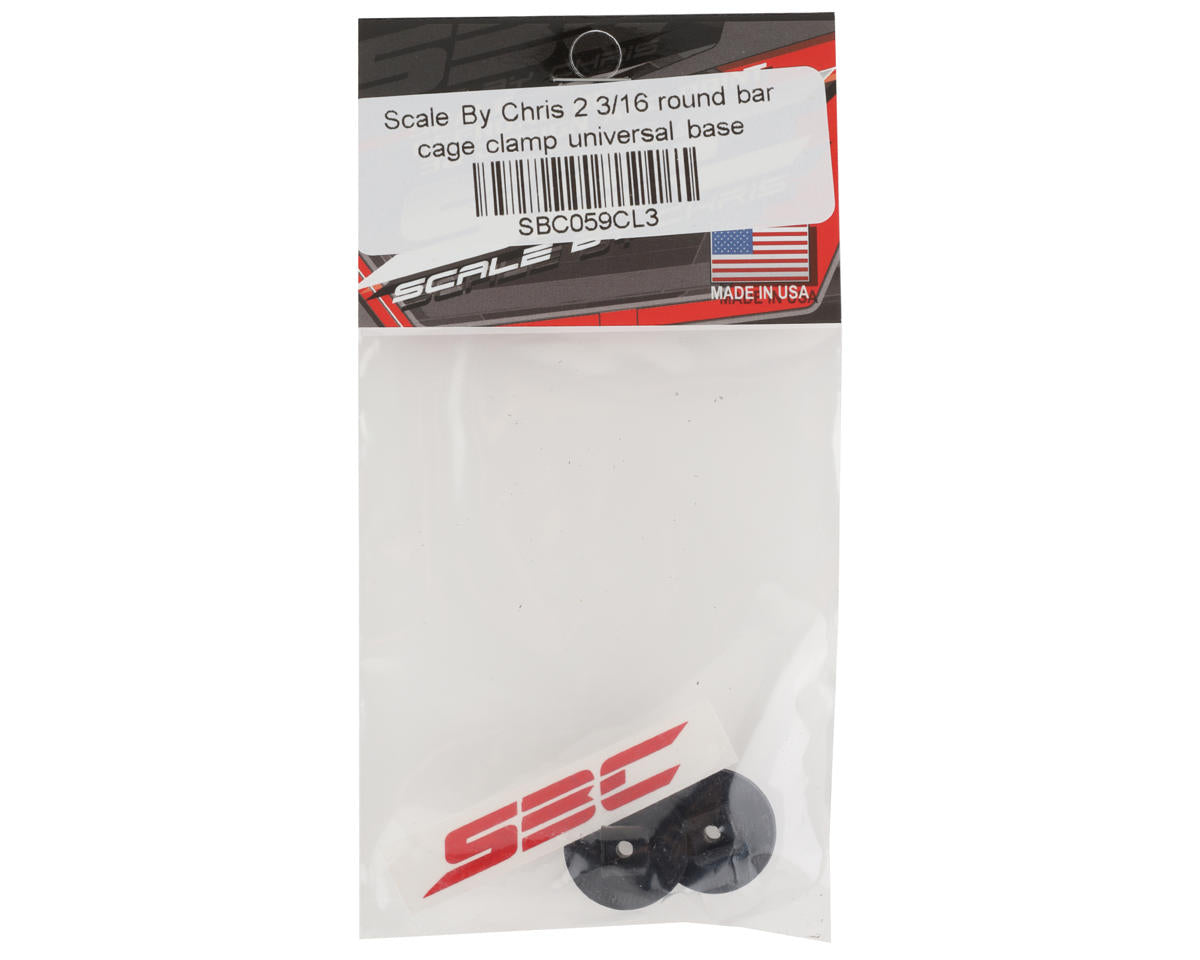 Scale By Chris 3/16" Universal Round Bar Cage Clamp (2)