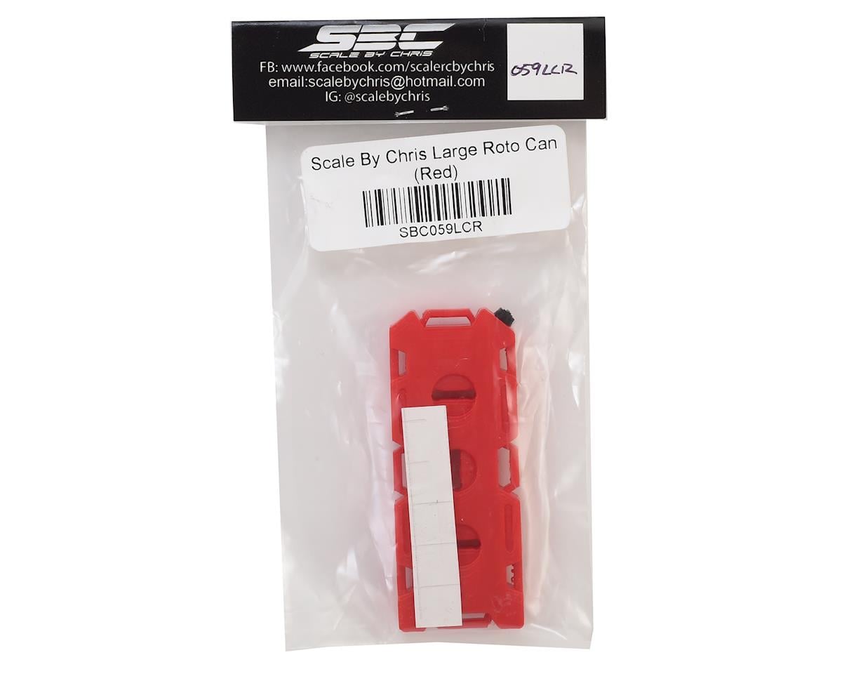 Scale By Chris Large Roto Can (Red)
