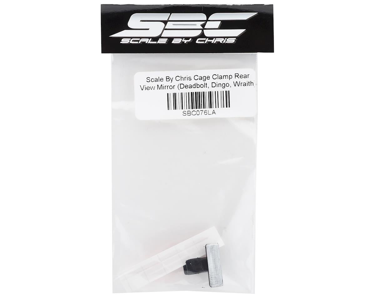Scale By Chris Axial Cage Clamp Rear View Mirror (Deadbolt, Dingo, Wraith)