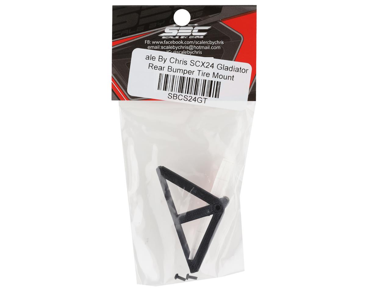 Scale By Chris SCX24 Rear Bumper Tire Mount (AXI00005)