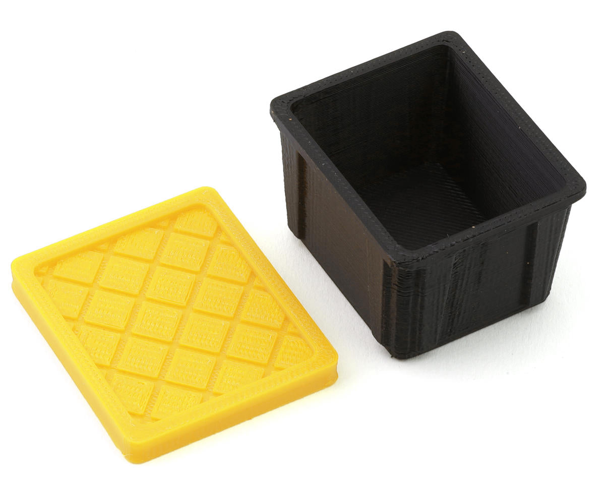 Scale By Chris 1/6 HD Tote w/Yellow Lid (Small)