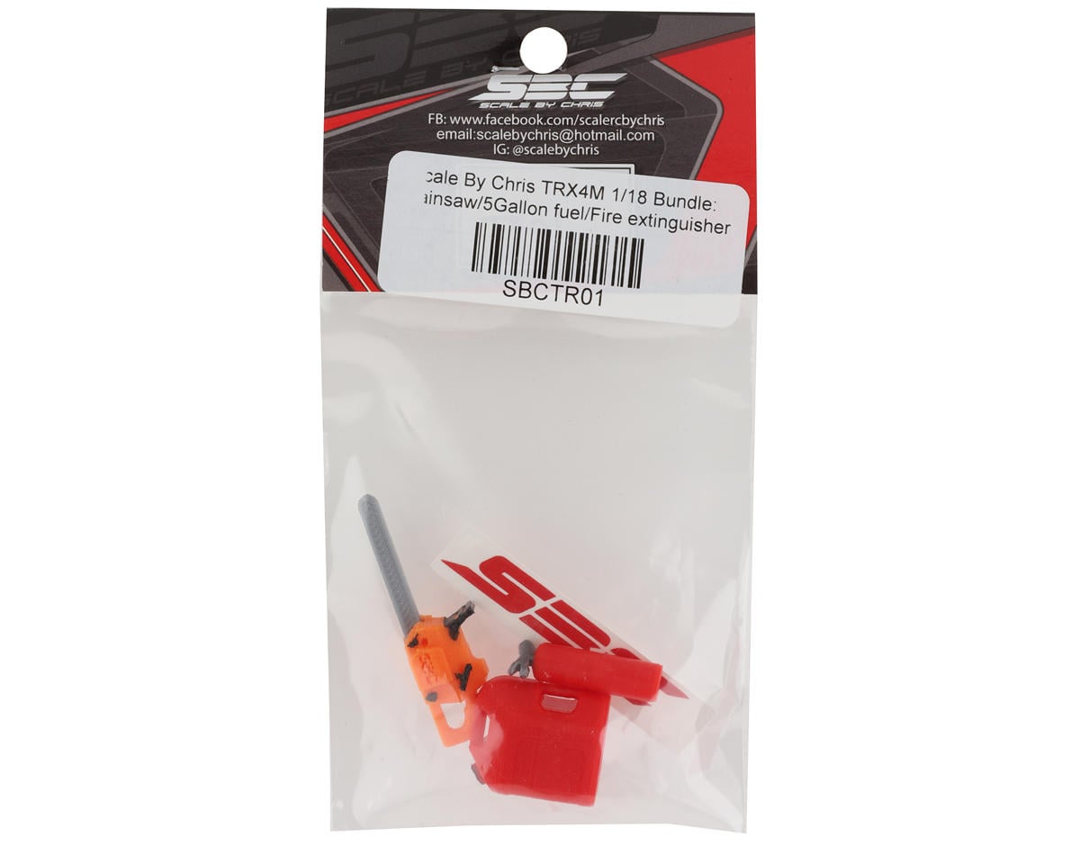 Scale By Chris 1/18 Miniature Scale Accessory Bundle