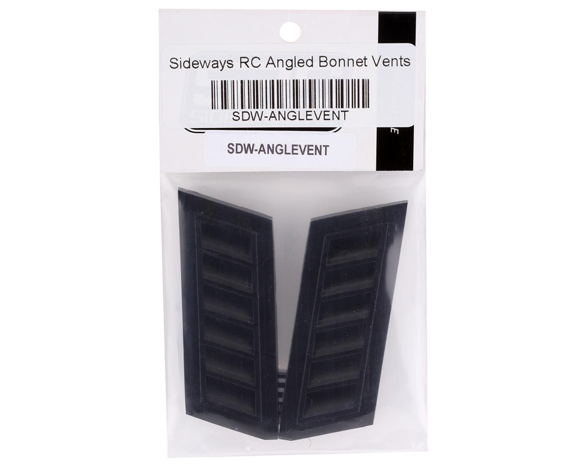 Sideways RC Scaled Angled Hood Vents (2)