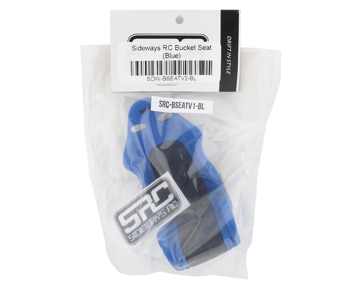 Sideways RC Scale Drift Bucket Seat V2 (Blue)