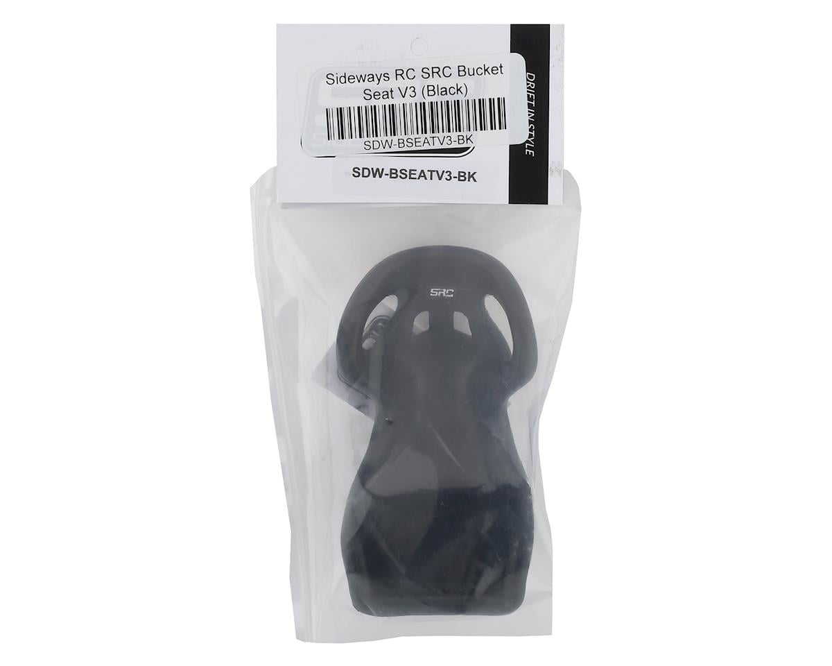 Sideways RC Scale Drift Bucket Seat V3 (Black)