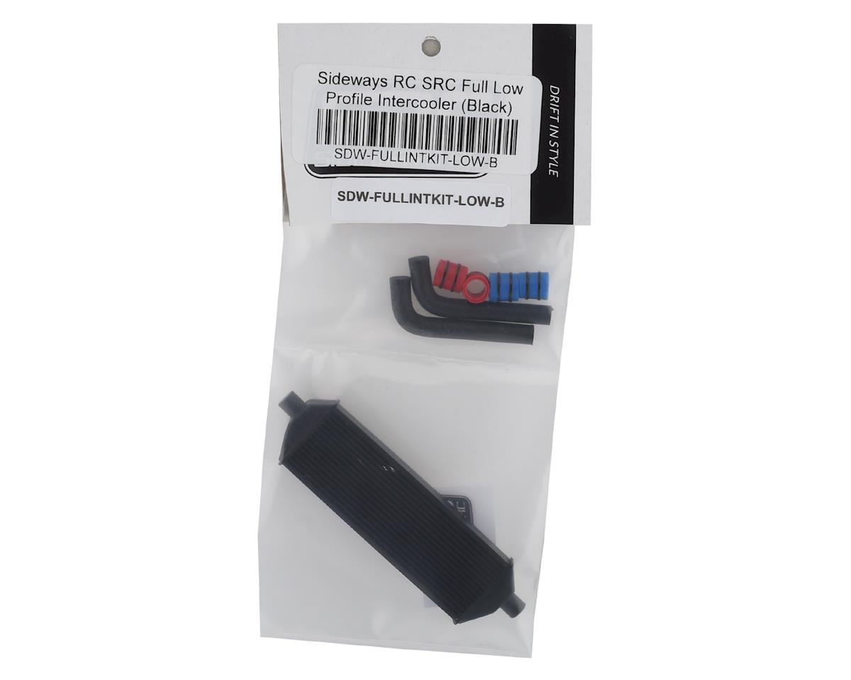 Sideways RC Scale Drift Full Intercooler Kit (Black) (Low Profile)