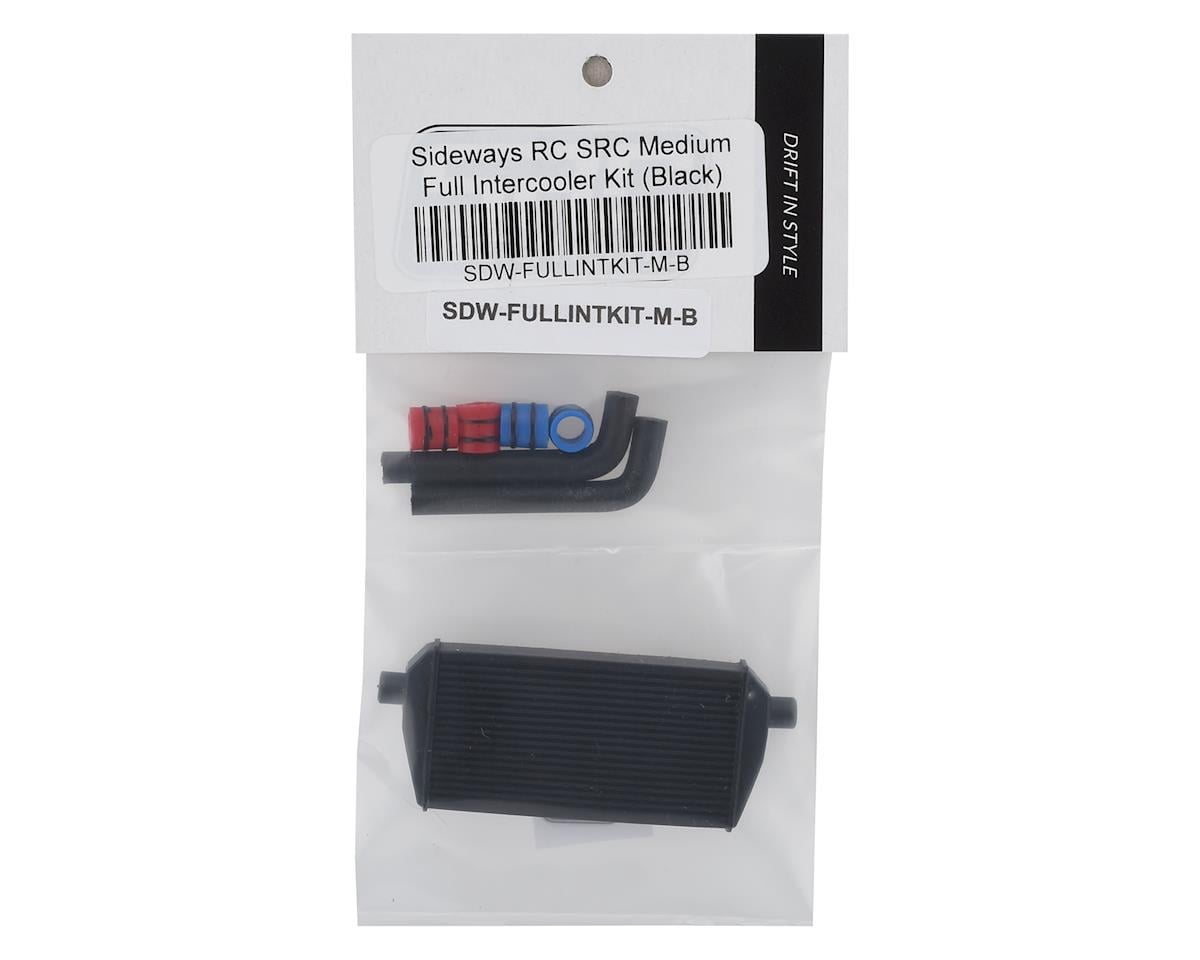 Sideways RC Scale Drift Full Intercooler Kit (Black) (Medium)