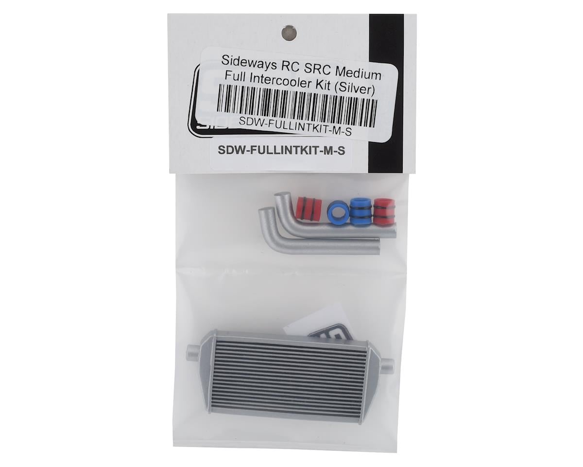 Sideways RC Scale Drift Full Intercooler Kit (Silver) (Medium)
