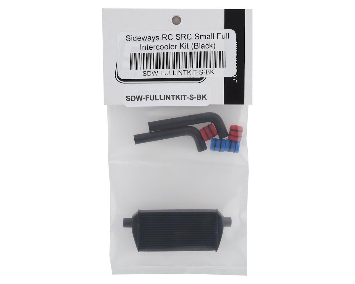 Sideways RC Scale Drift Full Intercooler Kit (Black) (Small)