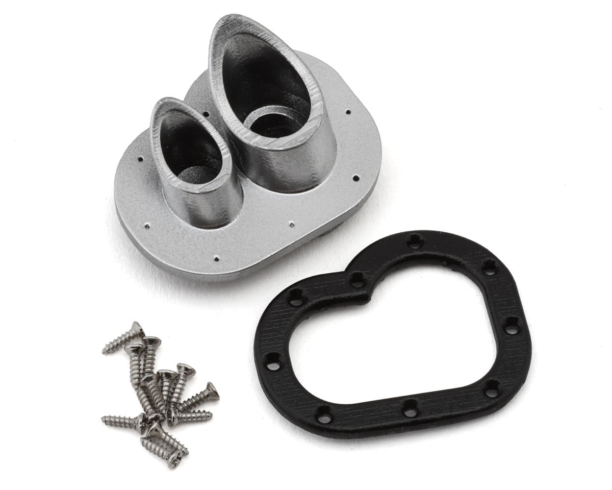 Sideways RC 1/10 Scale Drift Composite Pipe Exhaust Tip (Type HP5)