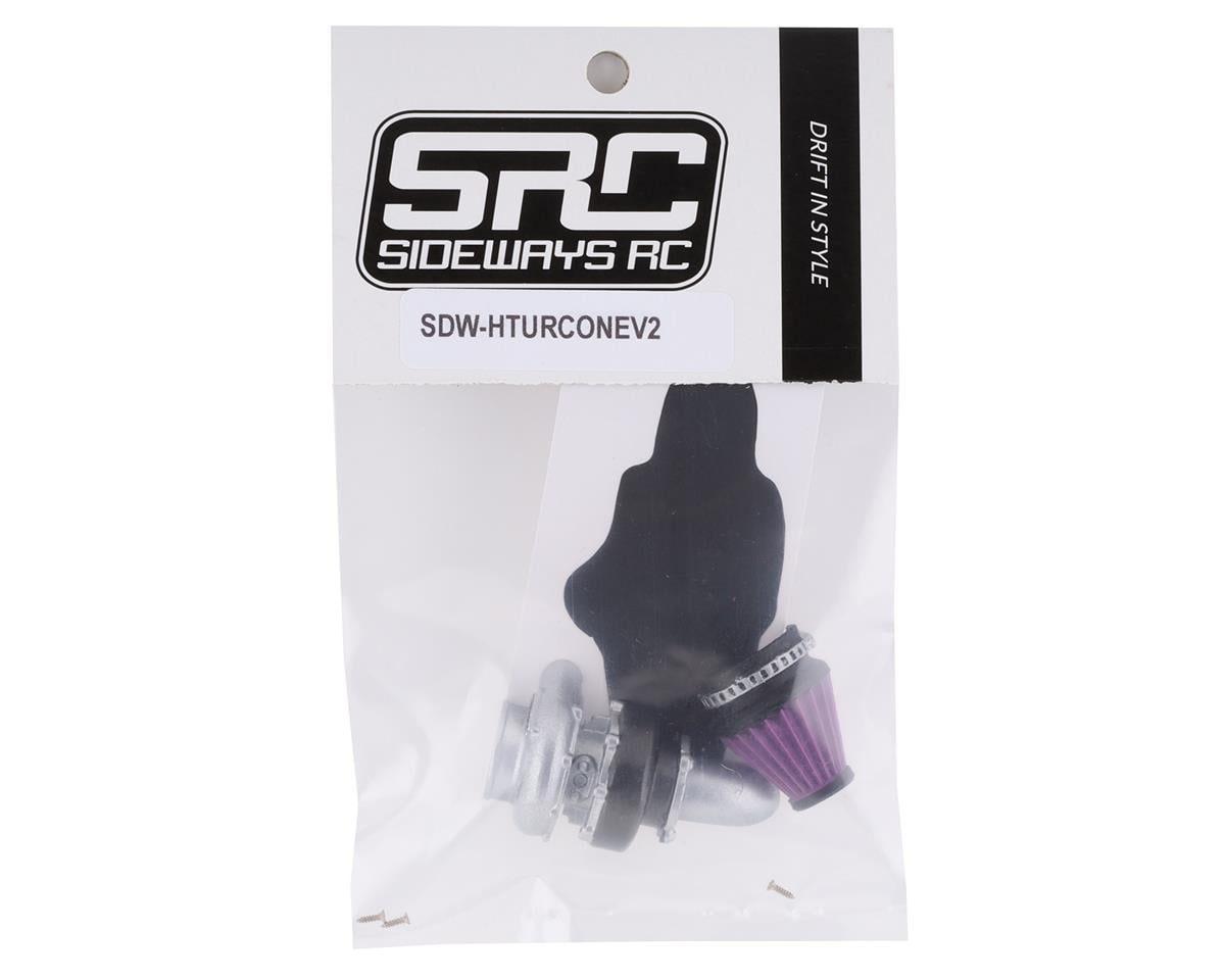 Sideways RC Scale Drift Half Turbo 2 w/Cone Filter (Purple)