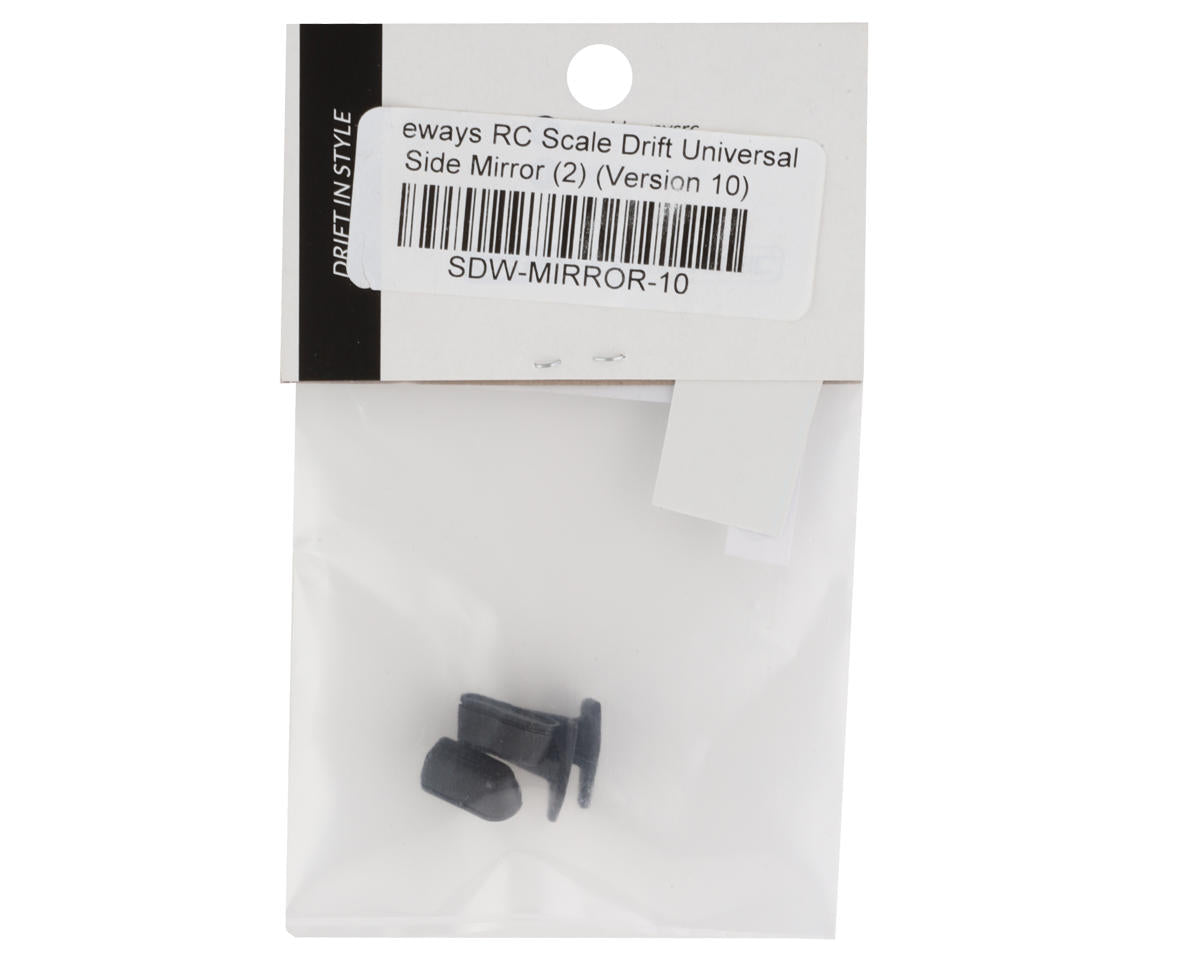 Sideways RC Scale Drift Universal Side Mirror (2) (Version 10)