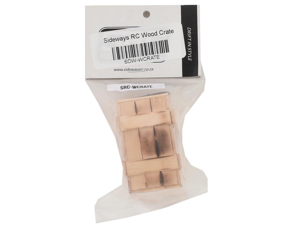 Sideways RC Scale Drift Wood Crate