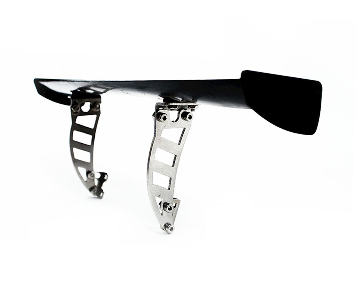 Sideways RC Scale Drift Custom Wing Mount (Silver) (Style 2)