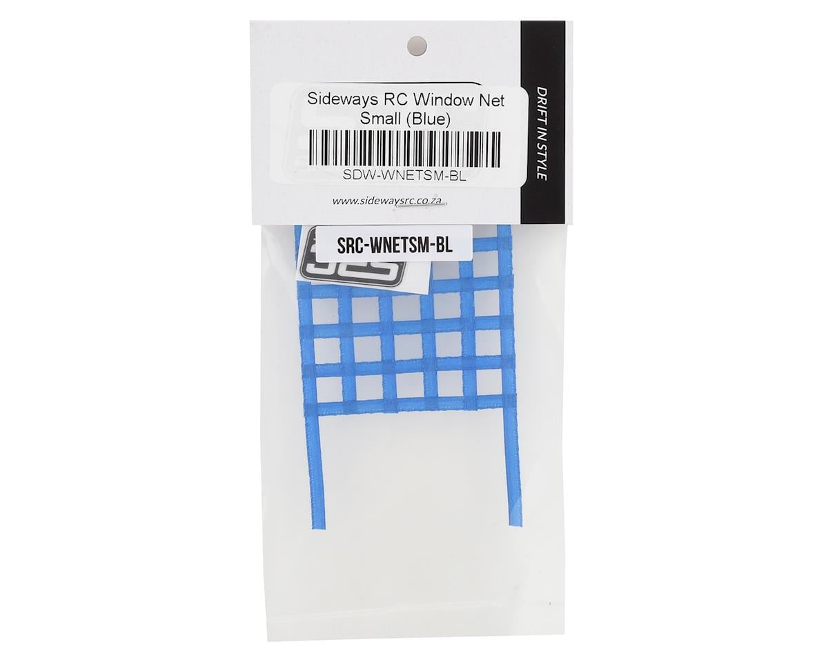 Sideways RC Scale Drift Window Net (Blue) (Small)