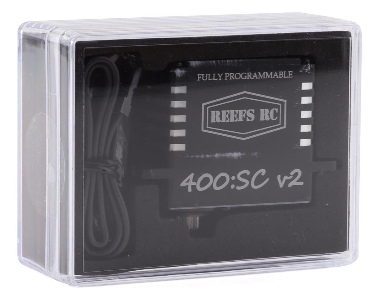Reefs RC 400:SC V2 High Speed Steel Gear Digital Servo (High Voltage)