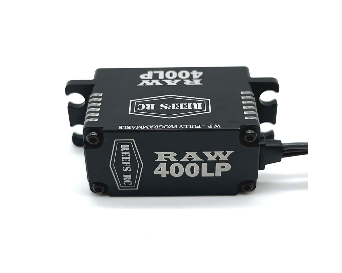 Reefs RC RAW400LP High Torque Waterproof Digital Servo (High Voltage) (Black)