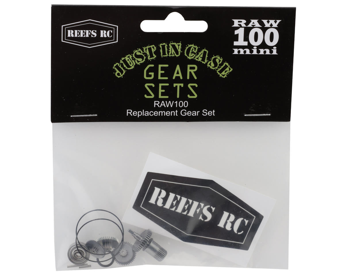 Reefs RC RAW100 Mini Servo Gear Set