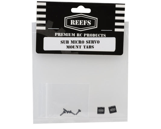 Reefs RC 49 Sub Micro Servo Mounting Tabs (2)