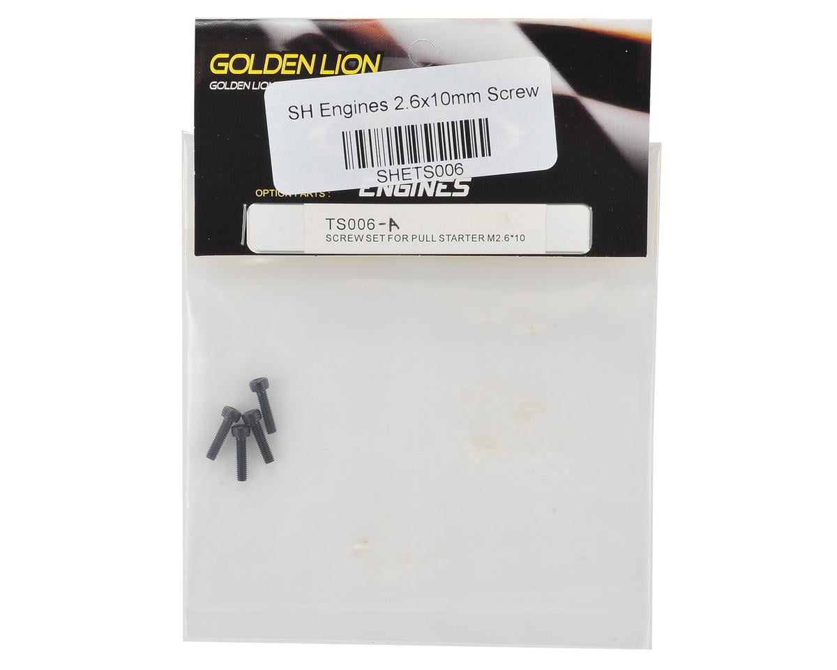 SH Engines 2.6x10mm Pull-Start Backplate Screw (4)