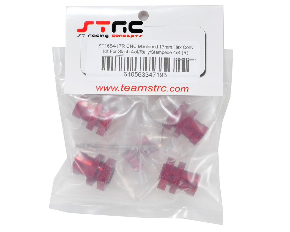 ST Racing Concepts 17mm Hex Conversion Kit (Red)