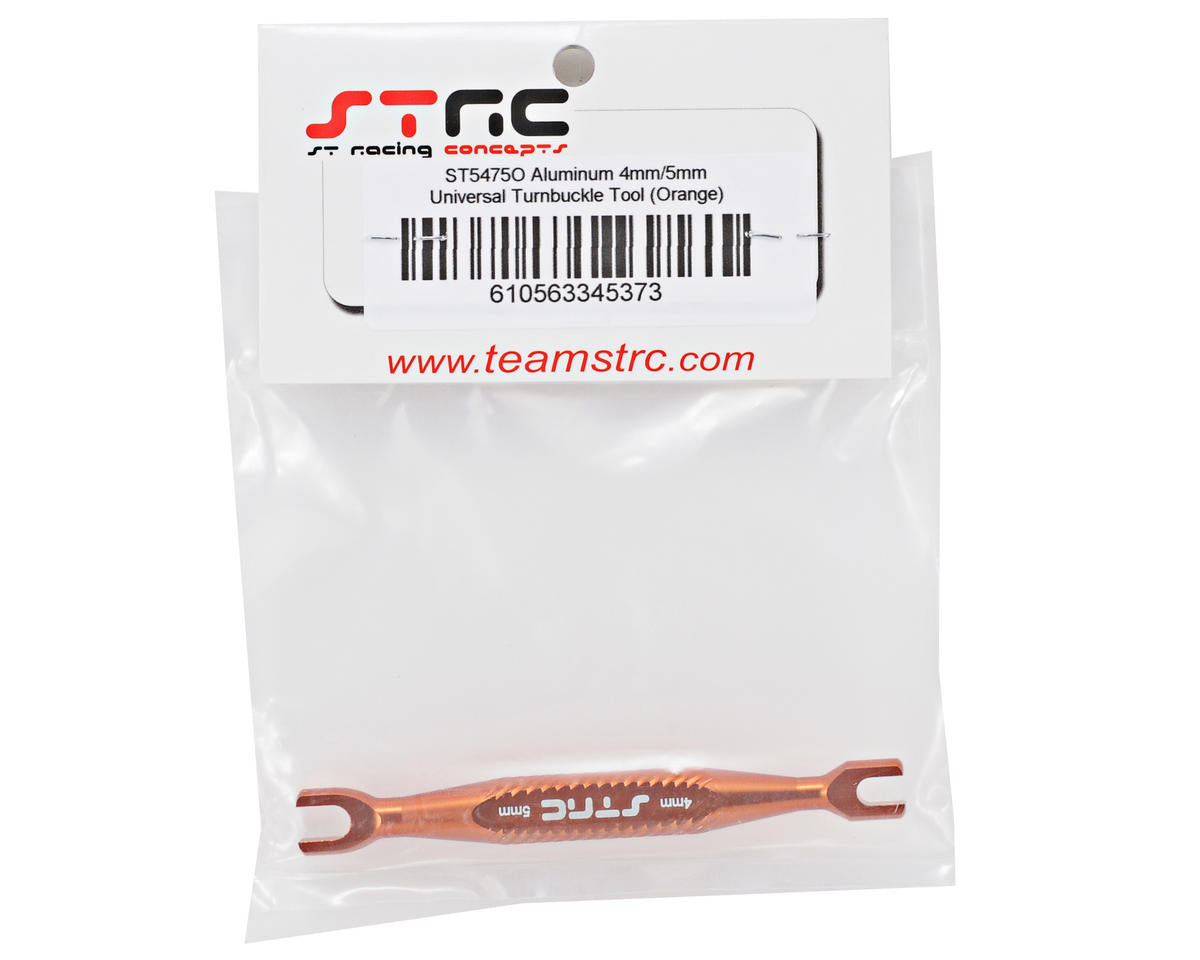 ST Racing Concepts Aluminum 4/5mm Turnbuckle Wrench (Orange)