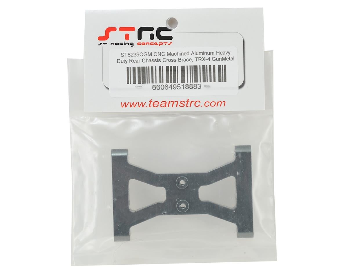 ST Racing Concepts HD Rear Chassis Cross Brace for Traxxas TRX-4 (Gun Metal)