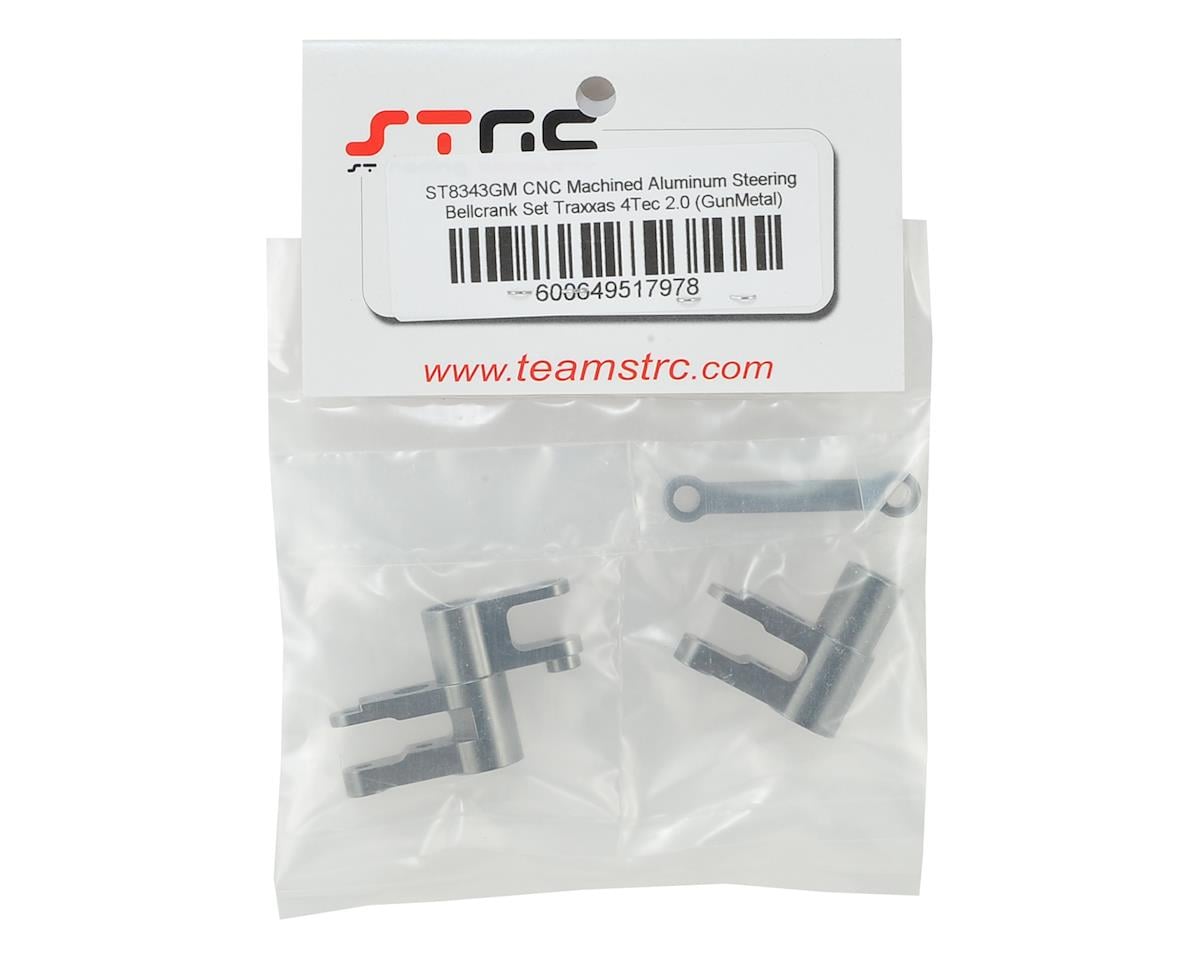ST Racing Concepts Aluminum Steering Bellcrank for Traxxas 4Tec 2.0 (Gun Metal)