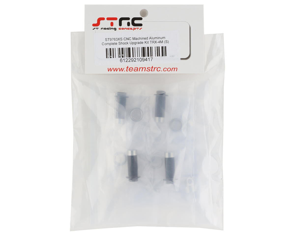 ST Racing Concepts Aluminum Threaded Shocks for Traxxas TRX-4M (Silver) (4)