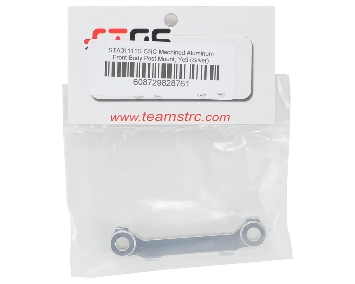 ST Racing Concepts Aluminum Front Body Post Mount (Silver)