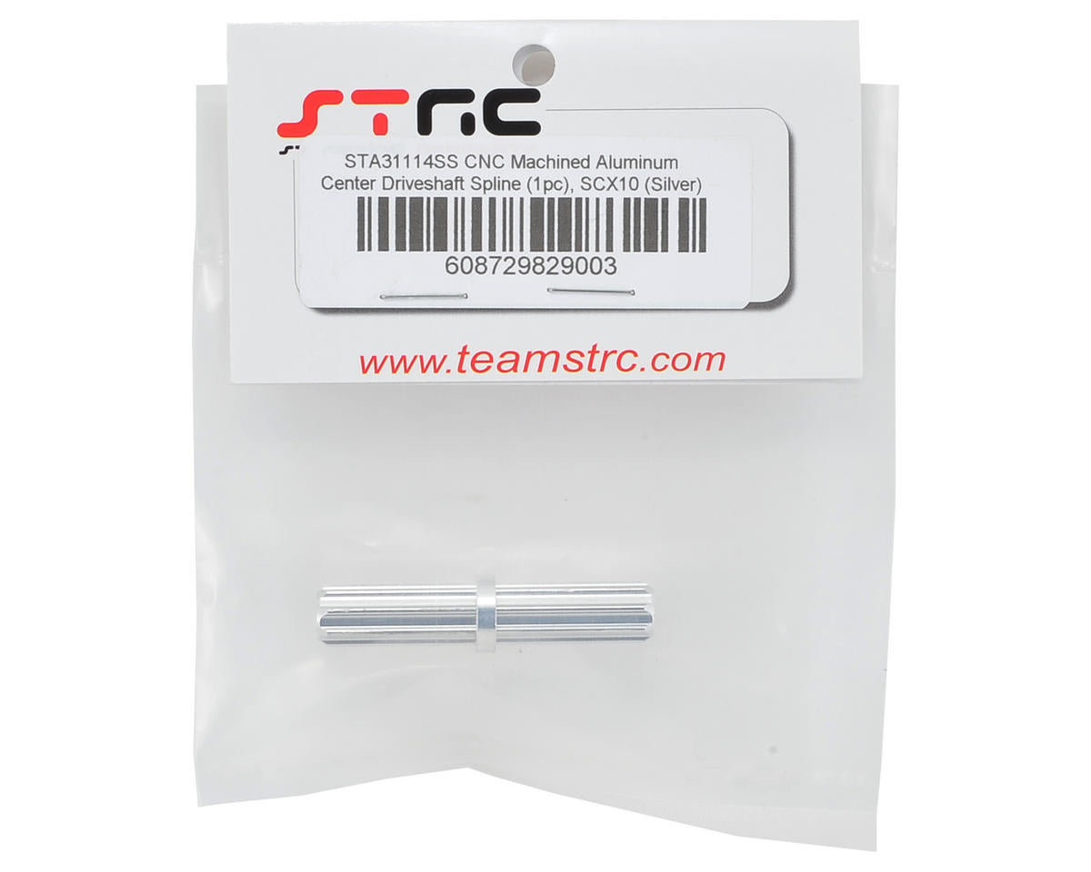 ST Racing Concepts Aluminum Center Driveshaft Spline (Silver)