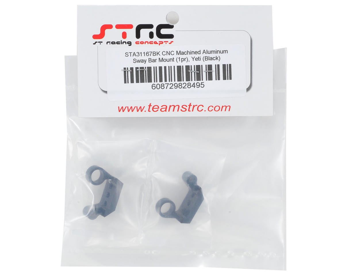 ST Racing Concepts Aluminum Sway Bar Mount (2) (Black)