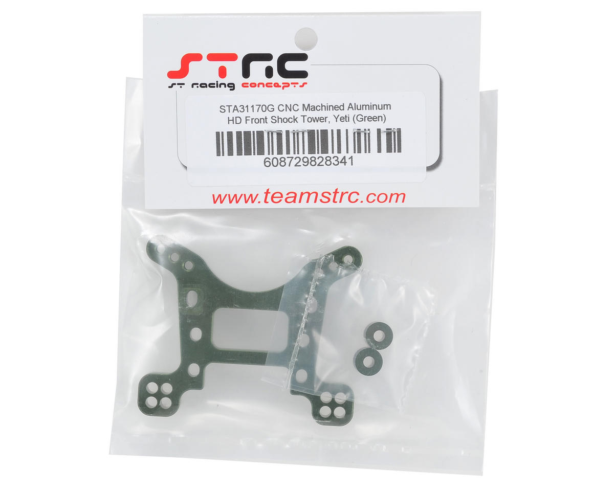 ST Racing Concepts Aluminum HD Front Shock Tower (Green)
