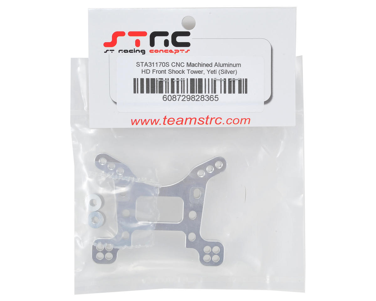 ST Racing Concepts Aluminum HD Front Shock Tower (Silver)