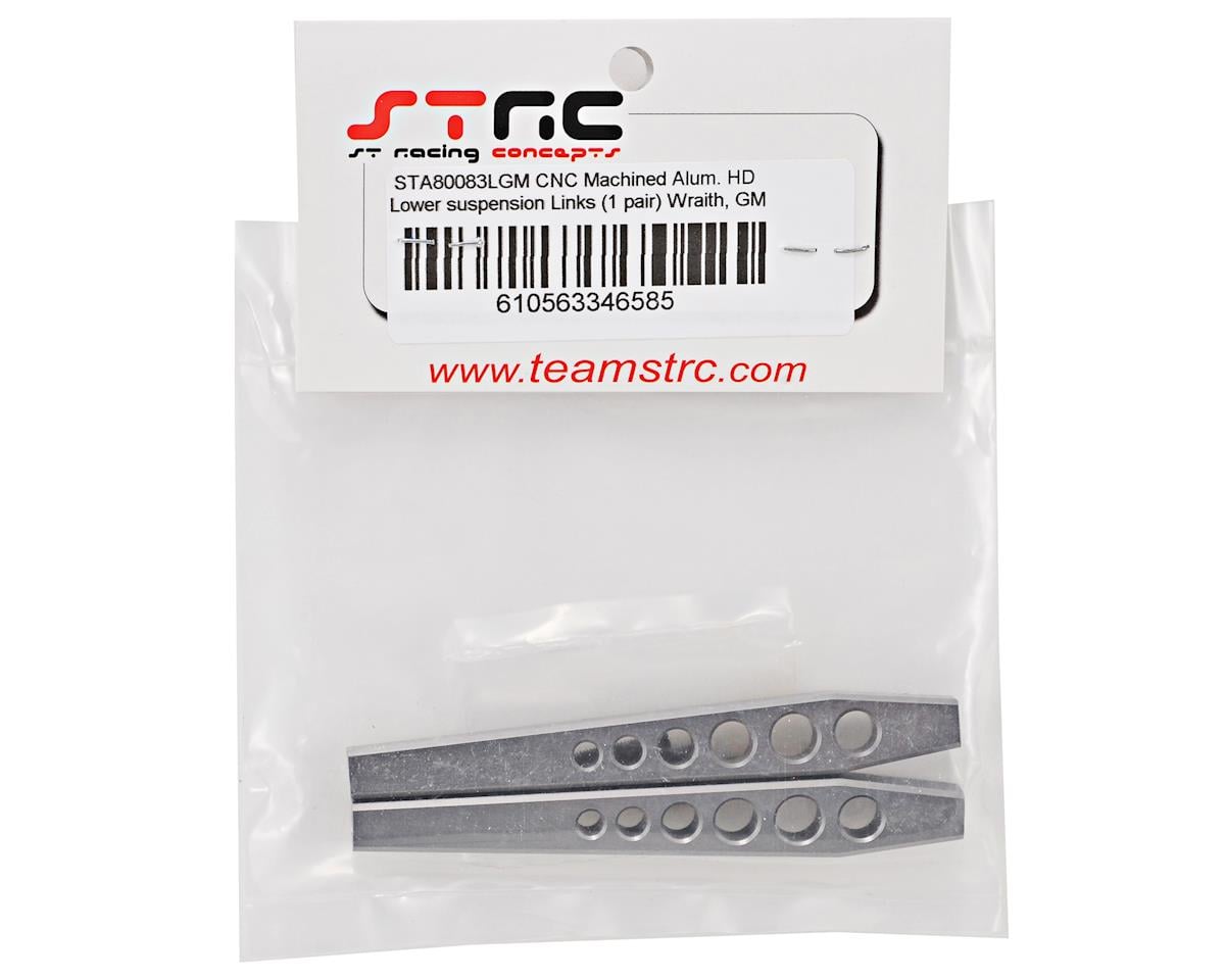 ST Racing Concepts CNC Mach Alum HD Lower Susp Link Wraith (1pr) Gun
